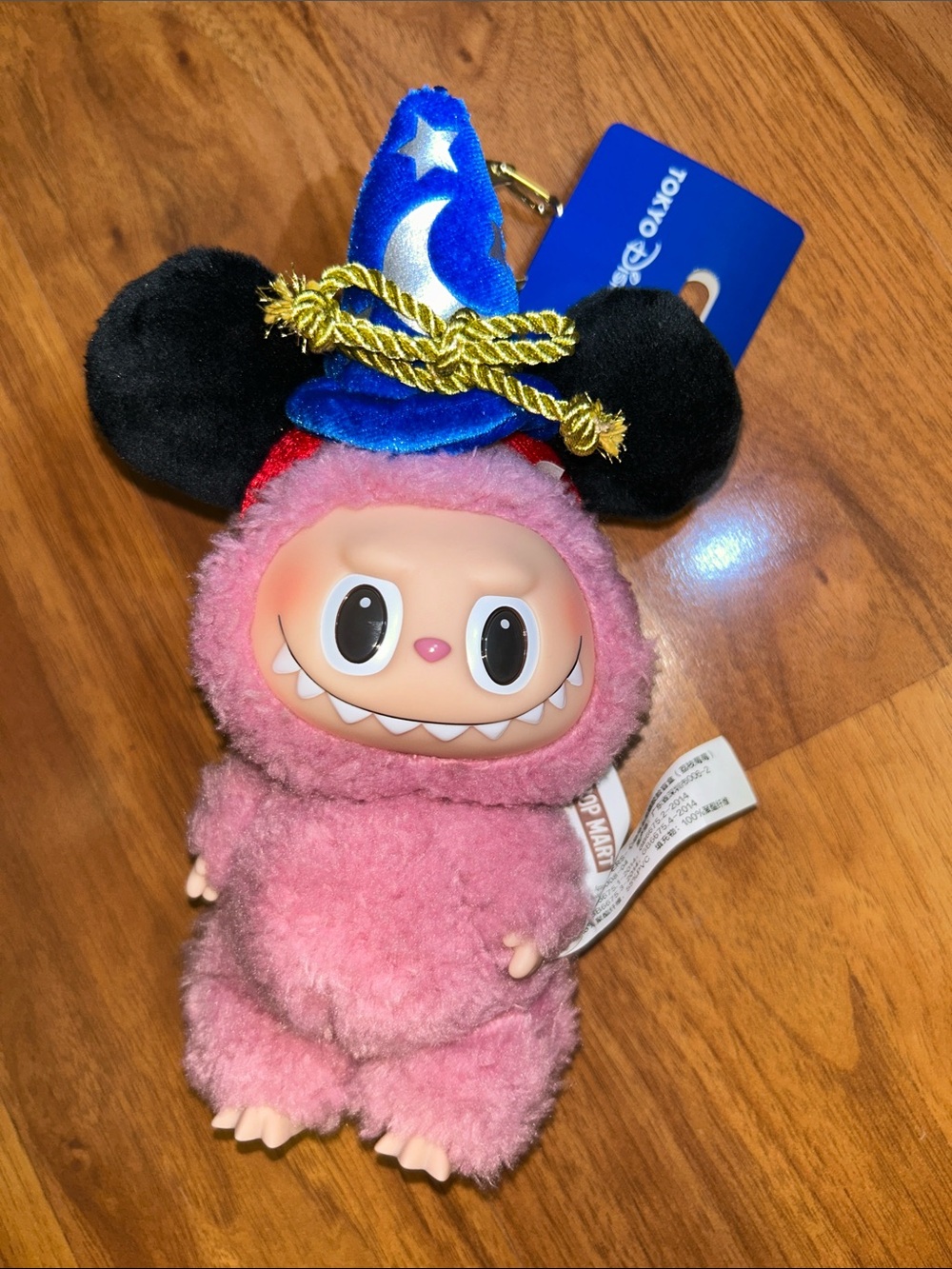 NWT Disney x Tokyo Disneyland Mini Fantasia Mickey Ears Headband Keychain - Picture 9 of 11